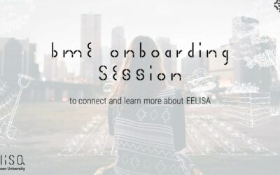 EELISA Onboarding Session – Get to know the EELISA communities, connect or create one!