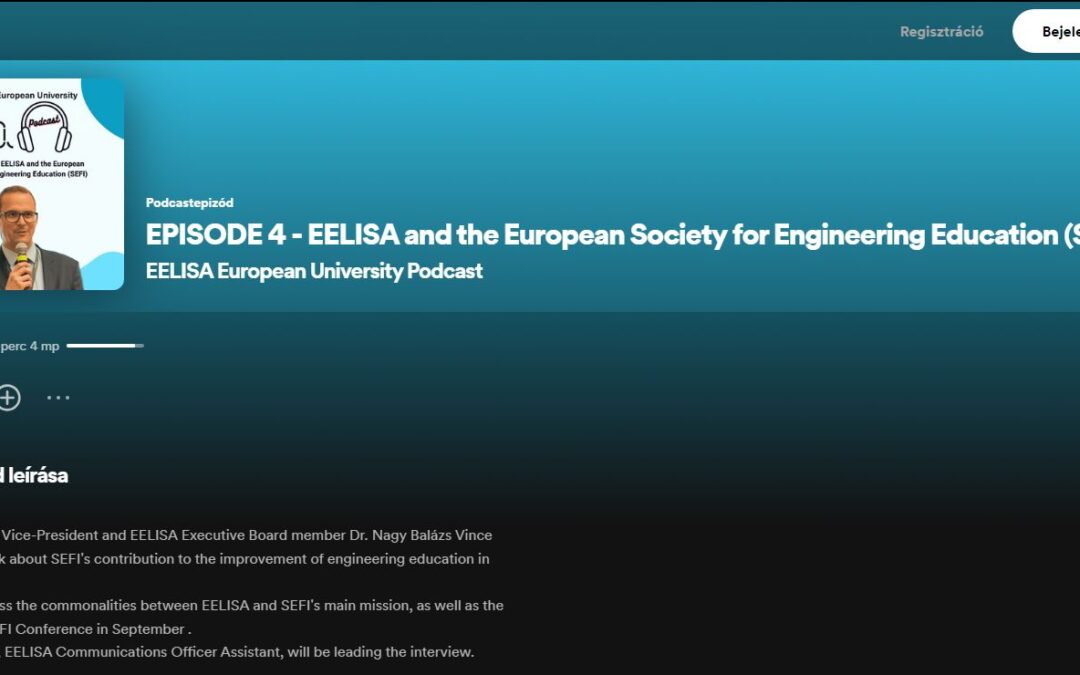 EELISA Podcast: EELISA and the European Society for Engineering Education (SEFI)