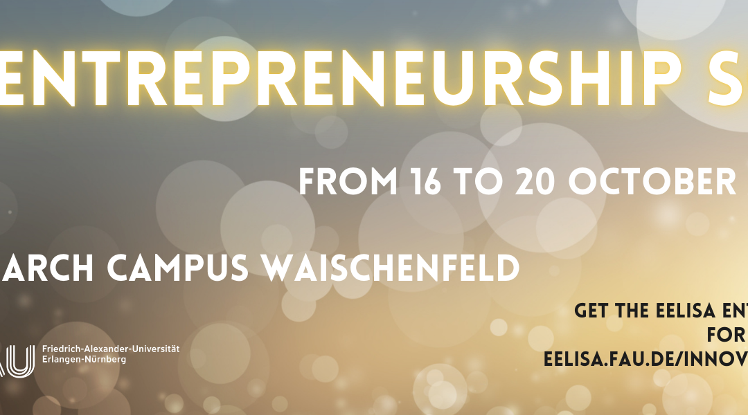 1st EELISA Entrepreneurship School!