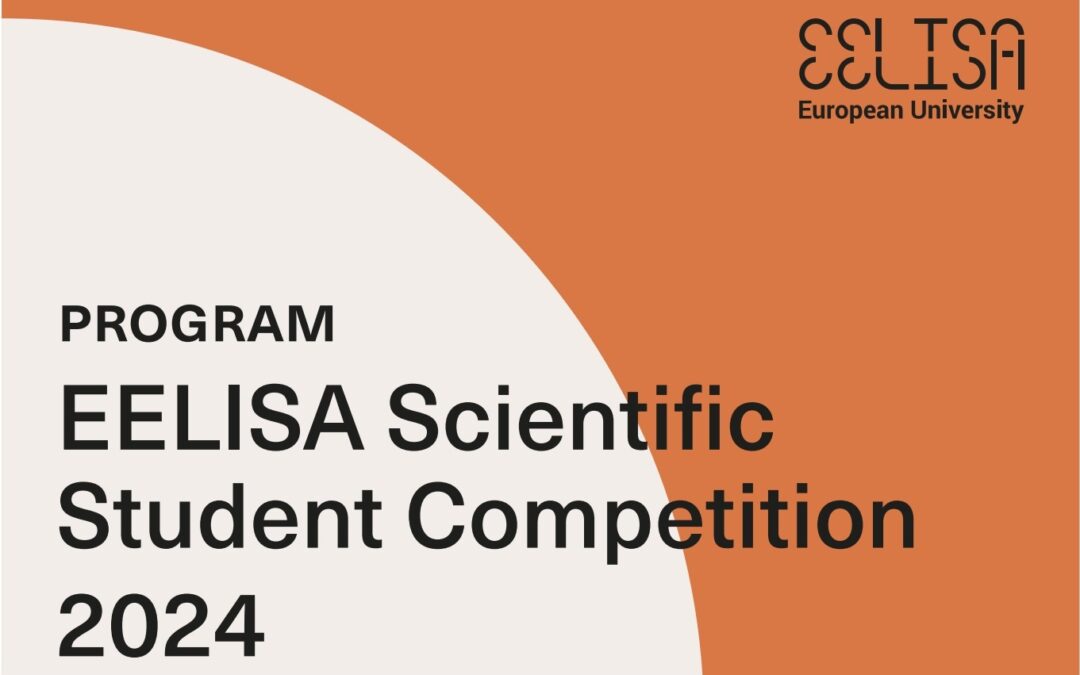 PROGRAM: EELISA Scientific Student Competition 2024